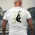 Just One More Vault Fun Pole Vaulting Men's T-shirt Back Print Gifts for Old Men