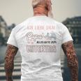 Kinder Ich Liebe Dich Papa Alles Gute Zum Fatertag T-Shirt mit Rückendruck Geschenke für alte Männer