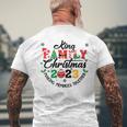 King Family Name Christmas Matching Surname Xmas Men's T-shirt Back Print Gifts for Old Men