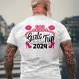 Las Vegas Girls Trip 2024 Las Vegas Vacation 2024 Girls Men's T-shirt Back Print Gifts for Old Men