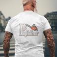 The Logfather For Dad Best Dad Best Christmas For Dad Mens Back Print T-shirt Gifts for Old Men