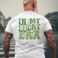 In My Lucky Era St Patrick's Day Men's T-shirt Back Print Gifts for Old Men