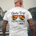 Machu Picchu Peru Girls Trip 2024 Men's T-shirt Back Print Gifts for Old Men