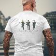 Matthew Perry Mens Back Print T-shirt Gifts for Old Men