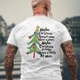 Maybe Christmas Doesn't Come From A Store Men's T-shirt Back Print Gifts for Old Men