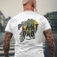 Mens Plant Dad Plant Lover Mens Back Print T-shirt Gifts for Old Men