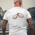 Moister Than An Oyster Oyster Shucking And Gear Men's T-shirt Back Print Gifts for Old Men