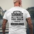 Mönchengladbach Deutschland Stadt Heimat Deutsch T-Shirt mit Rückendruck Geschenke für alte Männer