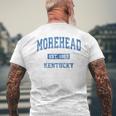 Morehead Kentucky Ky Vintage Athletic Sports Men's T-shirt Back Print Gifts for Old Men