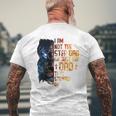 I Am Not The Step-Dad I Am The Dad That Stepped Up Father's Mens Back Print T-shirt Gifts for Old Men