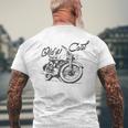 Old's Cool Vintage Motorcycle Bikers Men's T-shirt Back Print Gifts for Old Men