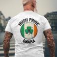 Omaha Irish Pride St Patrick's Day Men's T-shirt Back Print Gifts for Old Men