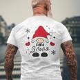 Papa Gnome Süße Weihnachten T-Shirt mit Rückendruck Geschenke für alte Männer