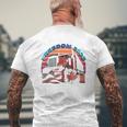 We The People Freedom 2022 Truck Drivers United Mens Back Print T-shirt Gifts for Old Men