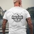 Pfalzpower Pfalzliebe Weinfest Weinschorle Schorle Palatine T-Shirt mit Rückendruck Geschenke für alte Männer