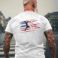 Pole Vault Fun Patriotic For Pole Vaulting Men's T-shirt Back Print Gifts for Old Men