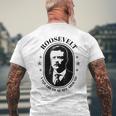 President Theodore Teddy Roosevelt Bull Moose Party Men's T-shirt Back Print Gifts for Old Men