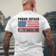 Proud Father Of A Few Amazing Sons Happy Father's Day Men's T-shirt Back Print Gifts for Old Men