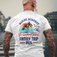 Punta Cana Family Trip 2024 Making Memories Family Vacation Men's T-shirt Back Print Gifts for Old Men