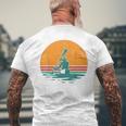 Retro Kayak T-Shirt mit Rückendruck Geschenke für alte Männer