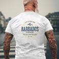 Retro Style Vintage Barbados T-Shirt mit Rückendruck Geschenke für alte Männer