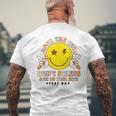 Rock The Test Don't Stress Just Do Your Best Testing Smile Men's T-shirt Back Print Gifts for Old Men