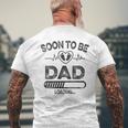 Soon To Be Dad New Daddy Father's Day Heartbeat Men's T-shirt Back Print Gifts for Old Men