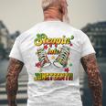 Stepping Into Junenth Like My Ancestors Shoes Black Proud Men's T-shirt Back Print Gifts for Old Men