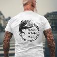 Support Your Local Murder Crows Before Bros Raven Men's T-shirt Back Print Gifts for Old Men