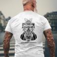 T-shirt imprimé au dos The Rocker Ailes & Couronne, Style Rock & Moto Cadeaux pour les vieillards