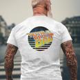 Totally Rad Dad 80S Father's Day Mens Back Print T-shirt Gifts for Old Men