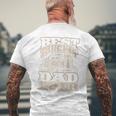 Truck Driver Best Trucking Dad Ever Trucker Fathers Day Men's T-shirt Back Print Gifts for Old Men