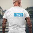 Trust The Sci Lenced Trust The Silenced Hub Vintage Men's T-shirt Back Print Gifts for Old Men