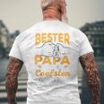 Vatertagater Tochter Opa Stolzer Papa Raglan T-Shirt mit Rückendruck Geschenke für alte Männer