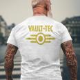 Vault Tec Men's T-shirt Back Print Gifts for Old Men