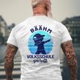 Volksschule Geschafft 2023Olksschule Graduate 2023 T-Shirt mit Rückendruck Geschenke für alte Männer