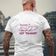 Welcome To My Yammy Mens Back Print T-shirt Gifts for Old Men