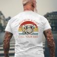 You're In A Cult Call Your Dad Essential Mens Back Print T-shirt Gifts for Old Men
