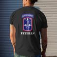 172Nd Infantry Patch Airborne Tab White Veteran Chest Mens Back Print T-shirt Gifts for Him