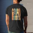 30A Surfboards Towns Of 30A Mens Back Print T-shirt Gifts for Him