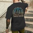 40Th Birthday 40 Year Old Vintage 1984 Limited Edition Men's T-shirt Back Print Gifts for Him