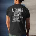 5 Things You Should Know About My Daddy Idea Mens Back Print T-shirt Gifts for Him