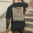 60 Birthday Chef Für Dich Das Beste Mann 60Ster T-Shirt mit Rückendruck Geschenke für Ihn