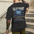 60 Geburtstag Mann Geschenk Papa 1964 Oldtimer 60 Jahre T-Shirt mit Rückendruck Geschenke für Ihn