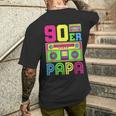 90Er Papa 90Er Jahre Outfit 90Er Jahre Kostüm 90Er Party 90S T-Shirt mit Rückendruck Geschenke für Ihn