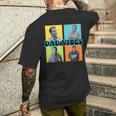 90’S Dad Vibes Vintage Dad Life Father's Day Men's T-shirt Back Print Gifts for Him