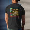 Aaca Luke Cage African American College Alliance Mens Back Print T-shirt Gifts for Him
