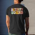 Activity Assistant Squad Team Professionals Week Director Men's T-shirt Back Print Gifts for Him