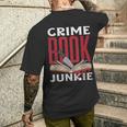 Adicto A Los Libros De Crimen True Crime Camiseta Hombre Estampado Espalda Regalos para él