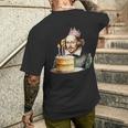 Adult Birthday Party Shakespeare Theme Men's T-shirt Back Print Gifts for Him